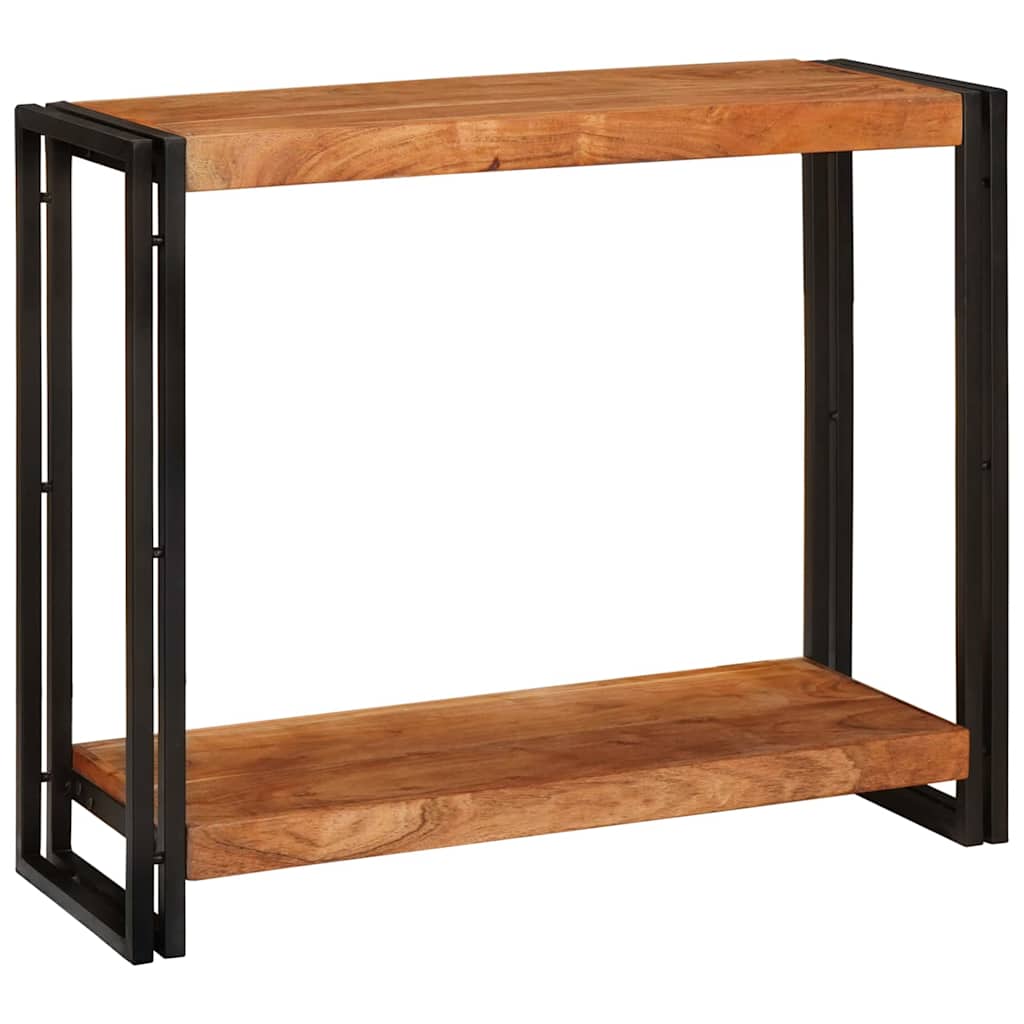 Table console Marron 90 x 33 x 75 cm Bois d'acacia massif - XIOS
