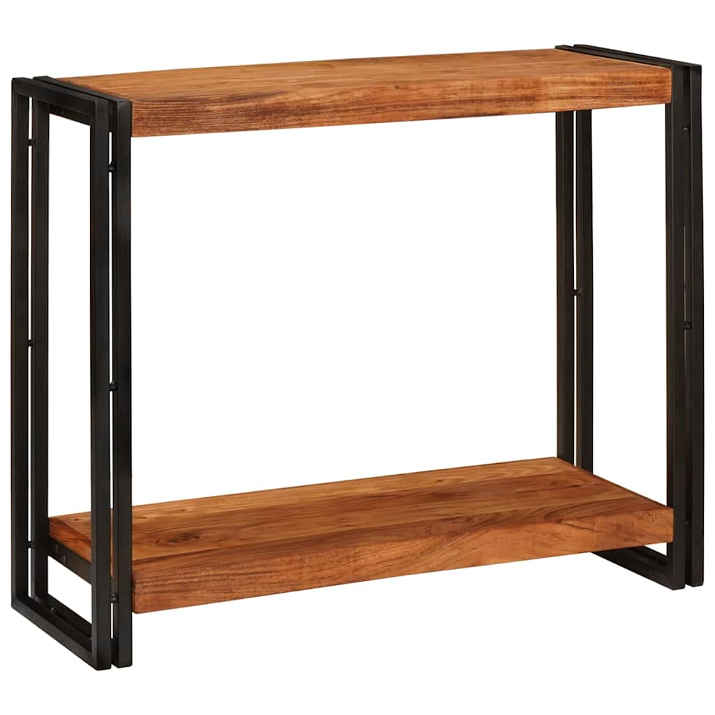 Table console Marron 90 x 33 x 75 cm Bois d'acacia massif - XIOS