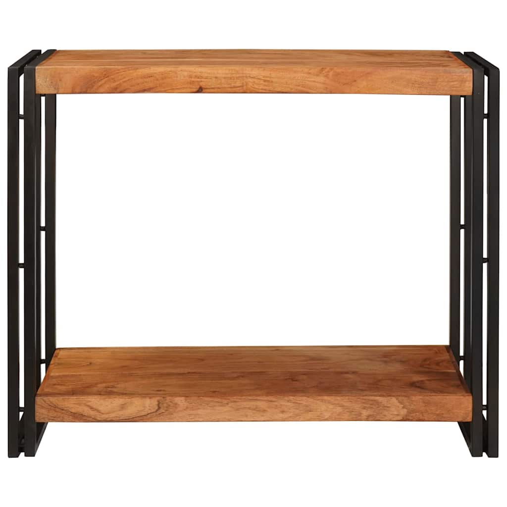 Table console Marron 90 x 33 x 75 cm Bois d'acacia massif - XIOS