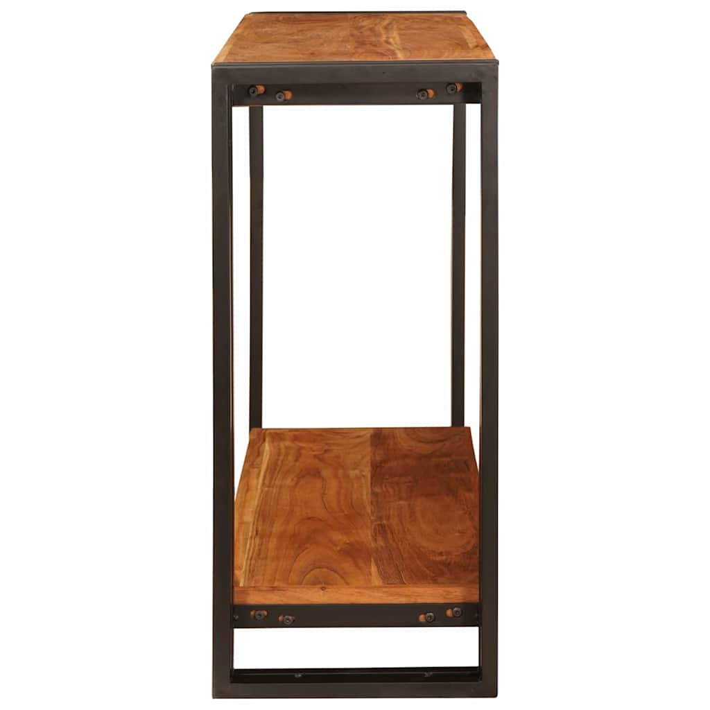 Table console Marron 90 x 33 x 75 cm Bois d'acacia massif - XIOS