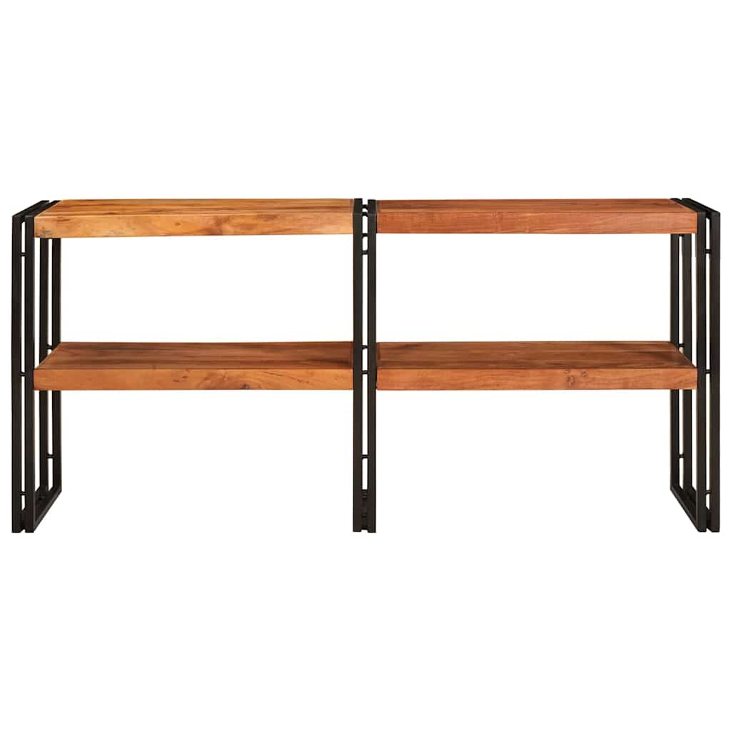 Table console Marron 160 x 33 x 75 cm Bois d'acacia massif - XIOS