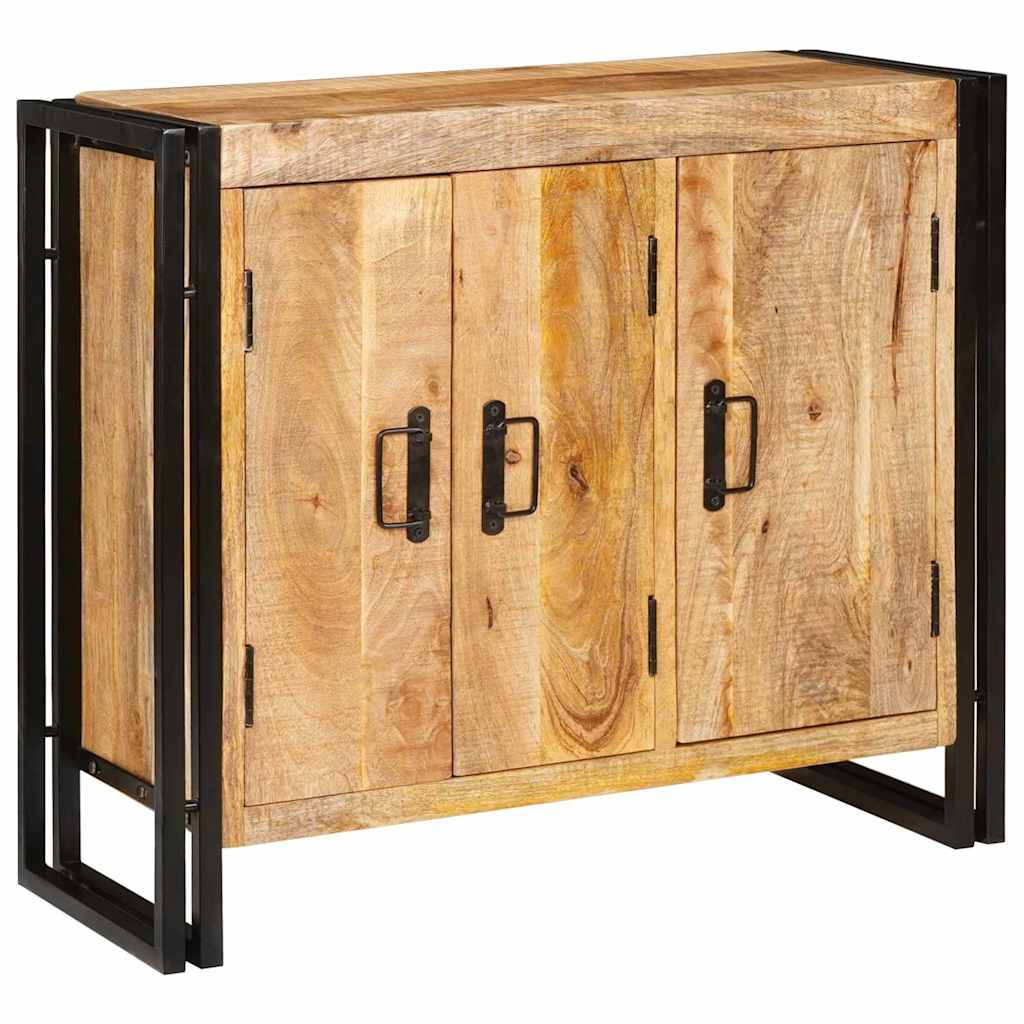Buffet Marron 80 x 33 x 70 cm bois de manguier massif