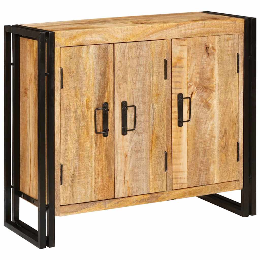 Buffet Marron 80 x 33 x 70 cm bois de manguier massif