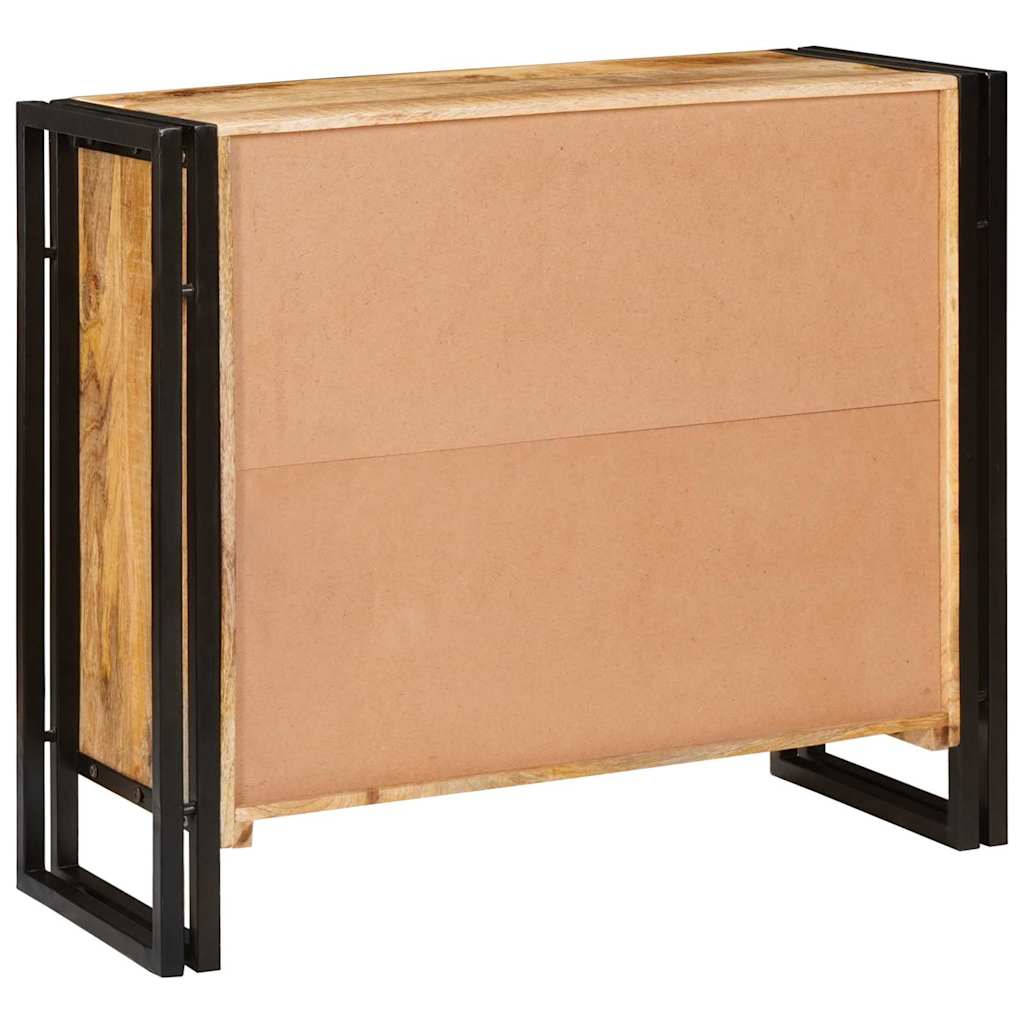 Buffet Marron 80 x 33 x 70 cm bois de manguier massif