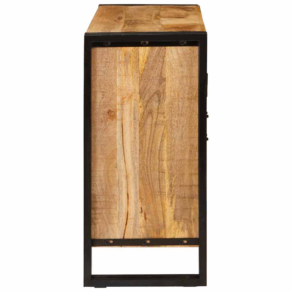 Buffet Marron 80 x 33 x 70 cm bois de manguier massif