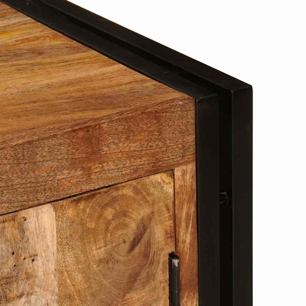 Meuble TV Marron 120 x 30 x 50 cm Bois de manguier brut massif - XIOS