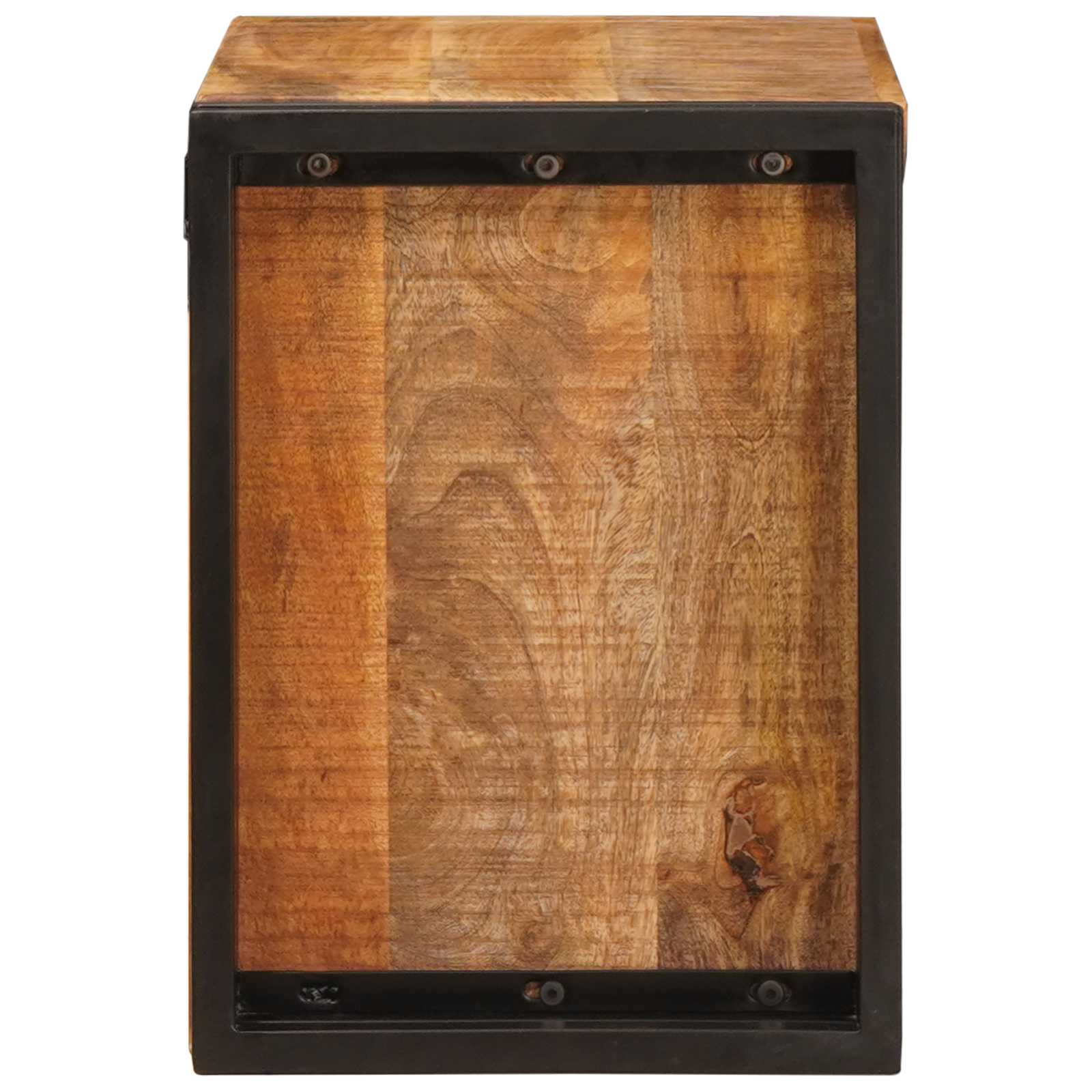 Étagère à vin Marron 60 x 45 x 33 cm Bois de mangue brut solide - XIOS