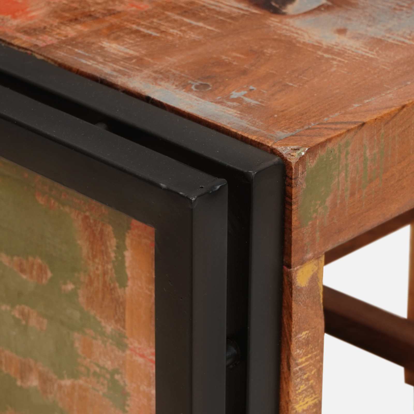 Étagère à vin Marron 60 x 45 x 33 cm Bois récupéré massif - XIOS
