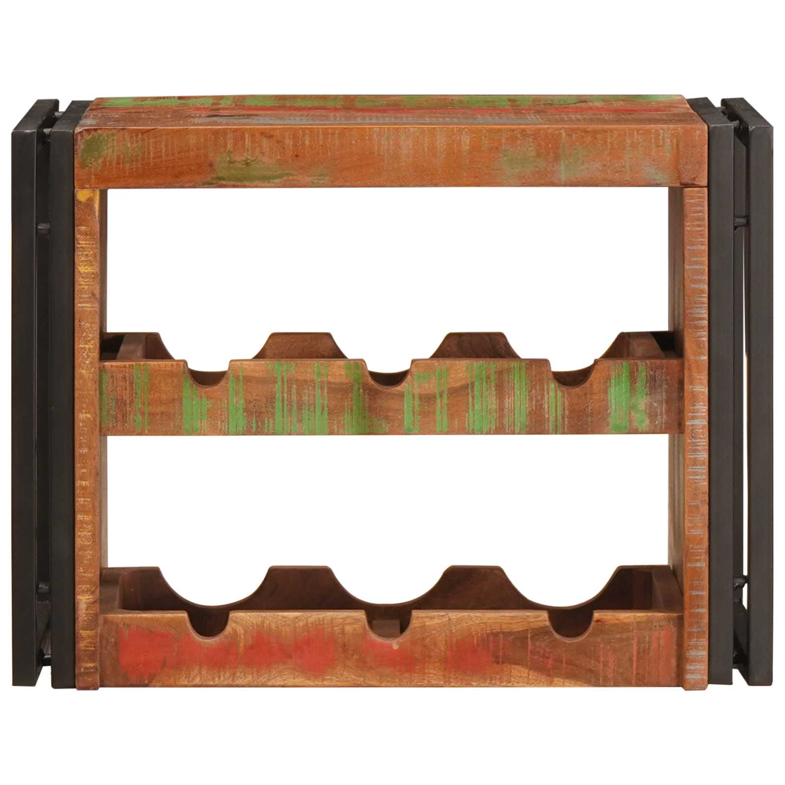 Étagère à vin Marron 60 x 45 x 33 cm Bois récupéré massif - XIOS