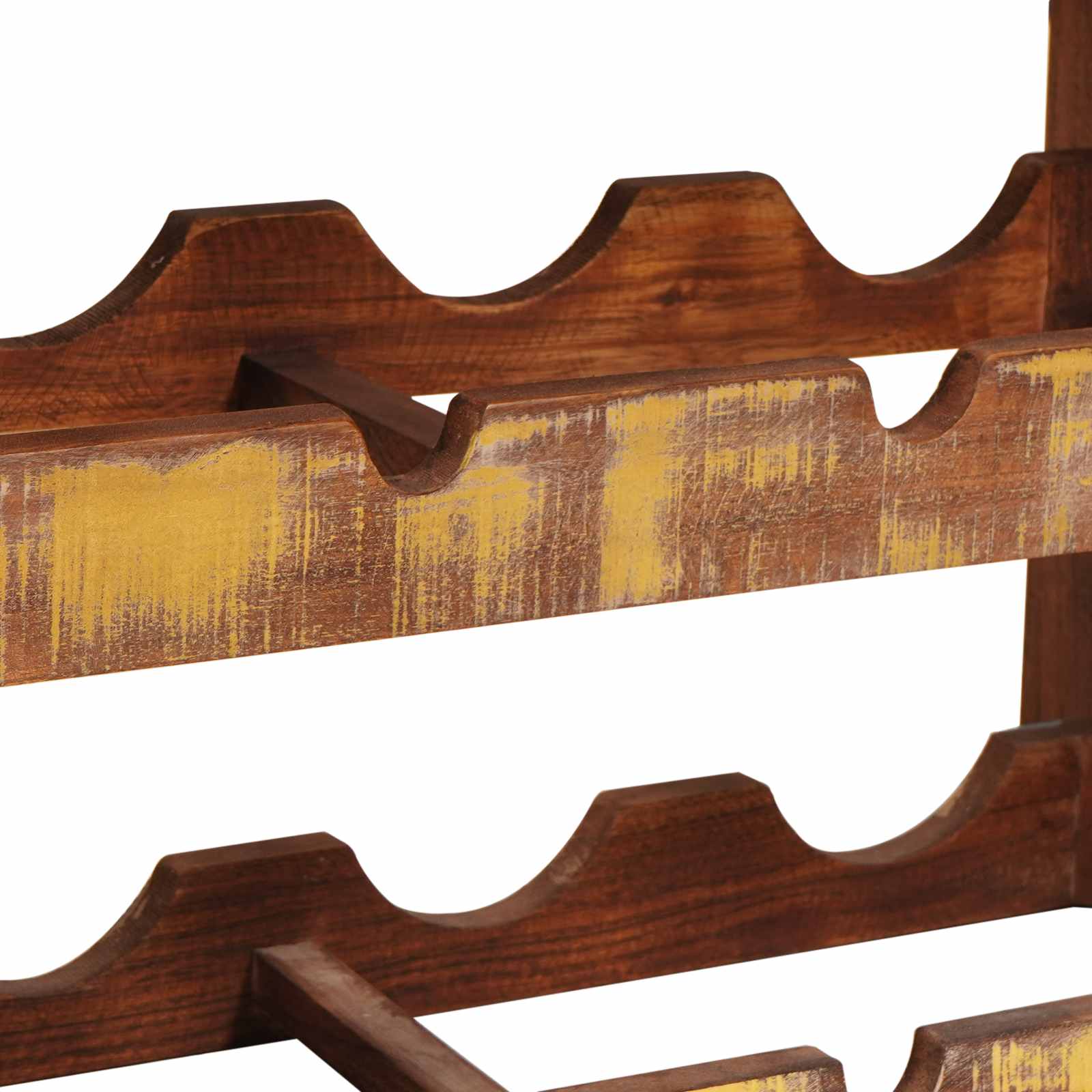Étagère à vin Marron 80 x 45 x 33 cm Bois récupéré massif - XIOS