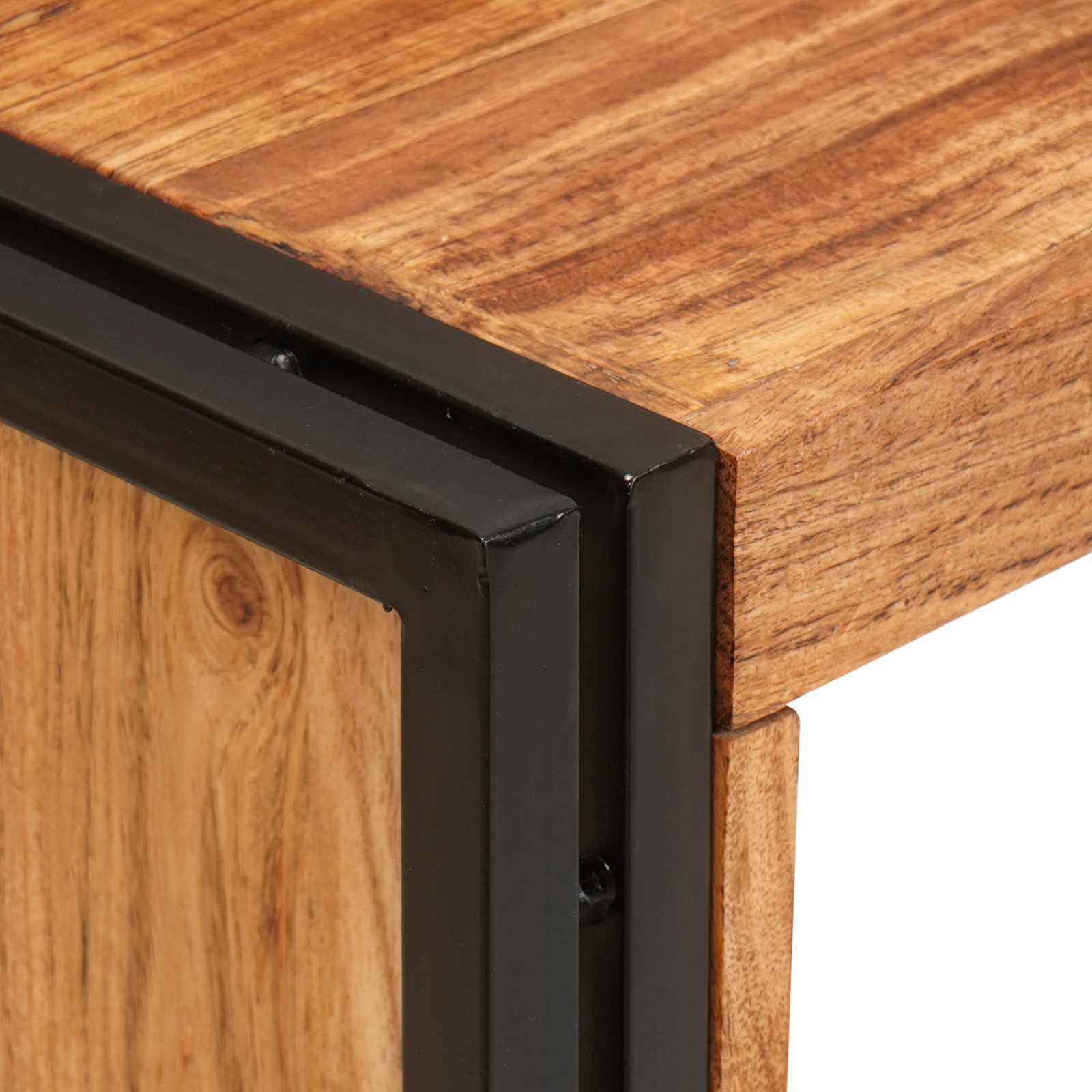 Étagère à vin Marron 100 x 45 x 33 cm Bois d'Acacia Massif - XIOS