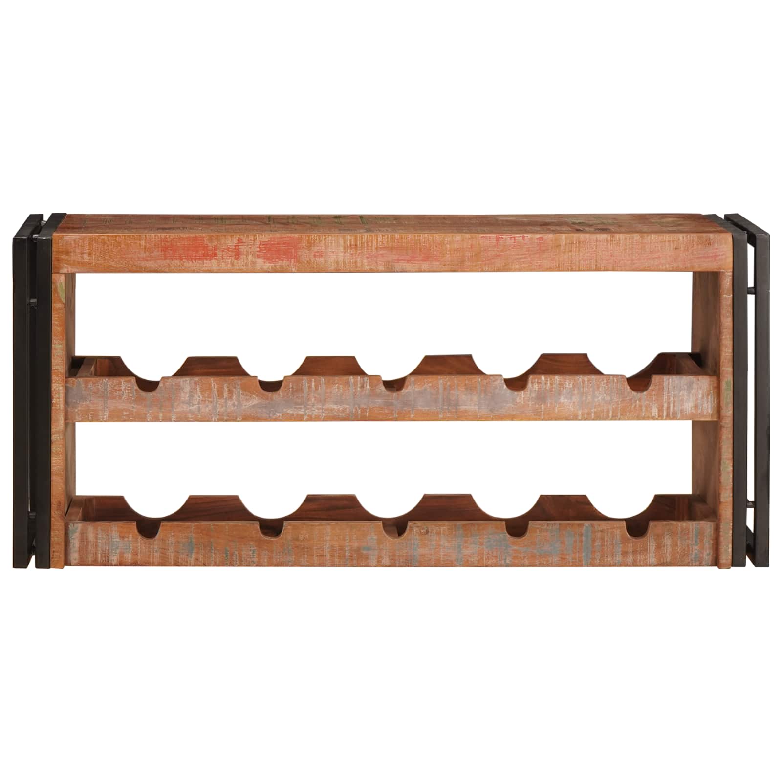 Étagère à vin Marron 100 x 45 x 33 cm Bois récupéré massif - XIOS