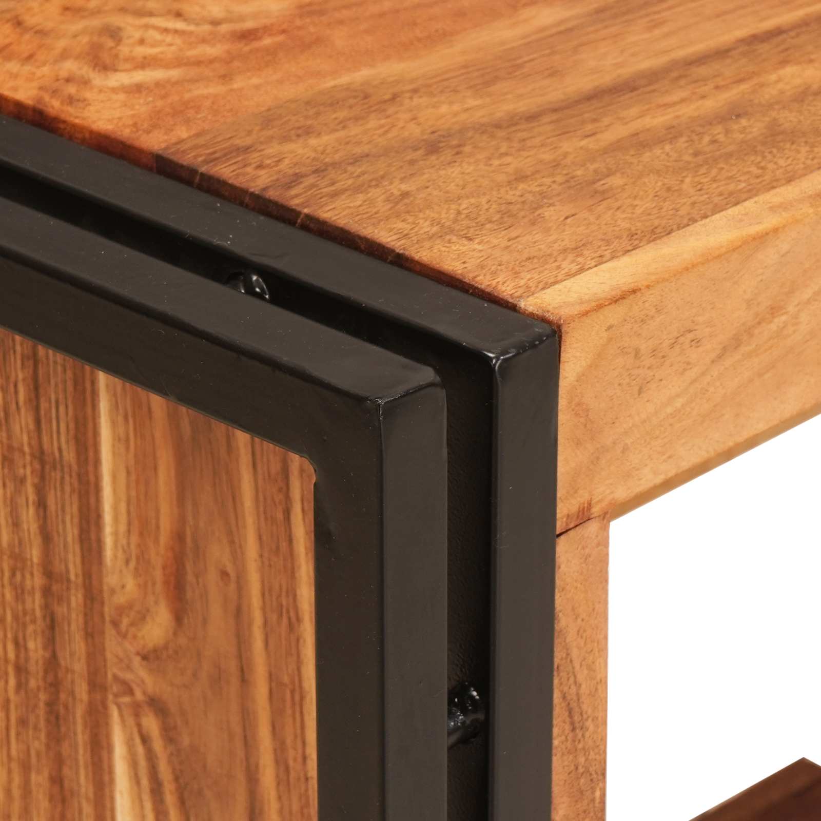Étagère à vin Marron 120 x 45 x 33 cm Bois d'Acacia Massif - XIOS