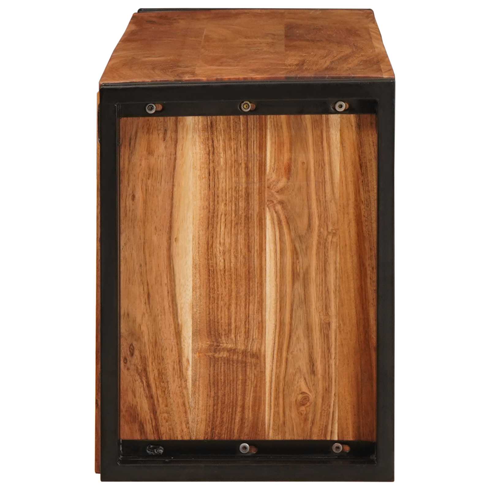 Étagère à vin Marron 120 x 45 x 33 cm Bois d'Acacia Massif - XIOS