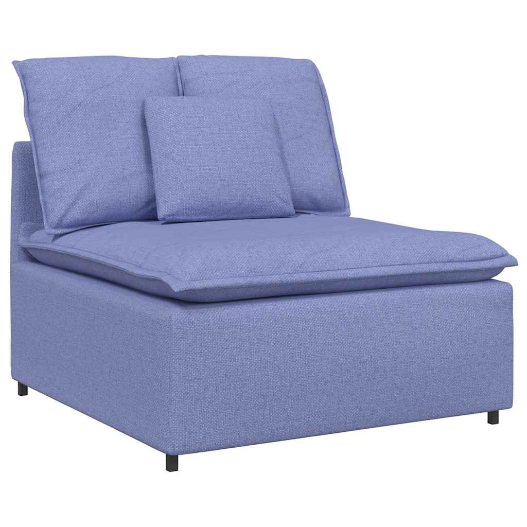 Canapé modulable avec coussins bleu jean - XIOS