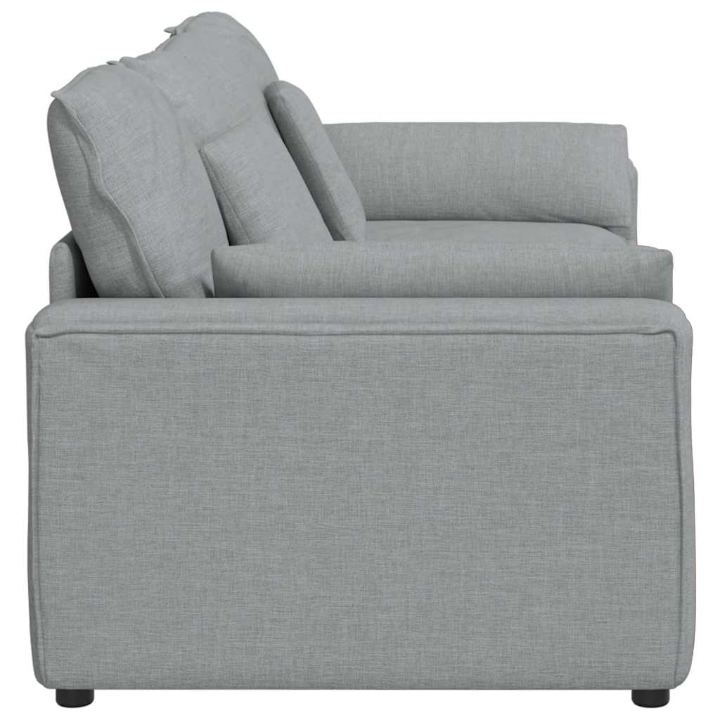 Canapé modulable avec coussins gris clair - XIOS
