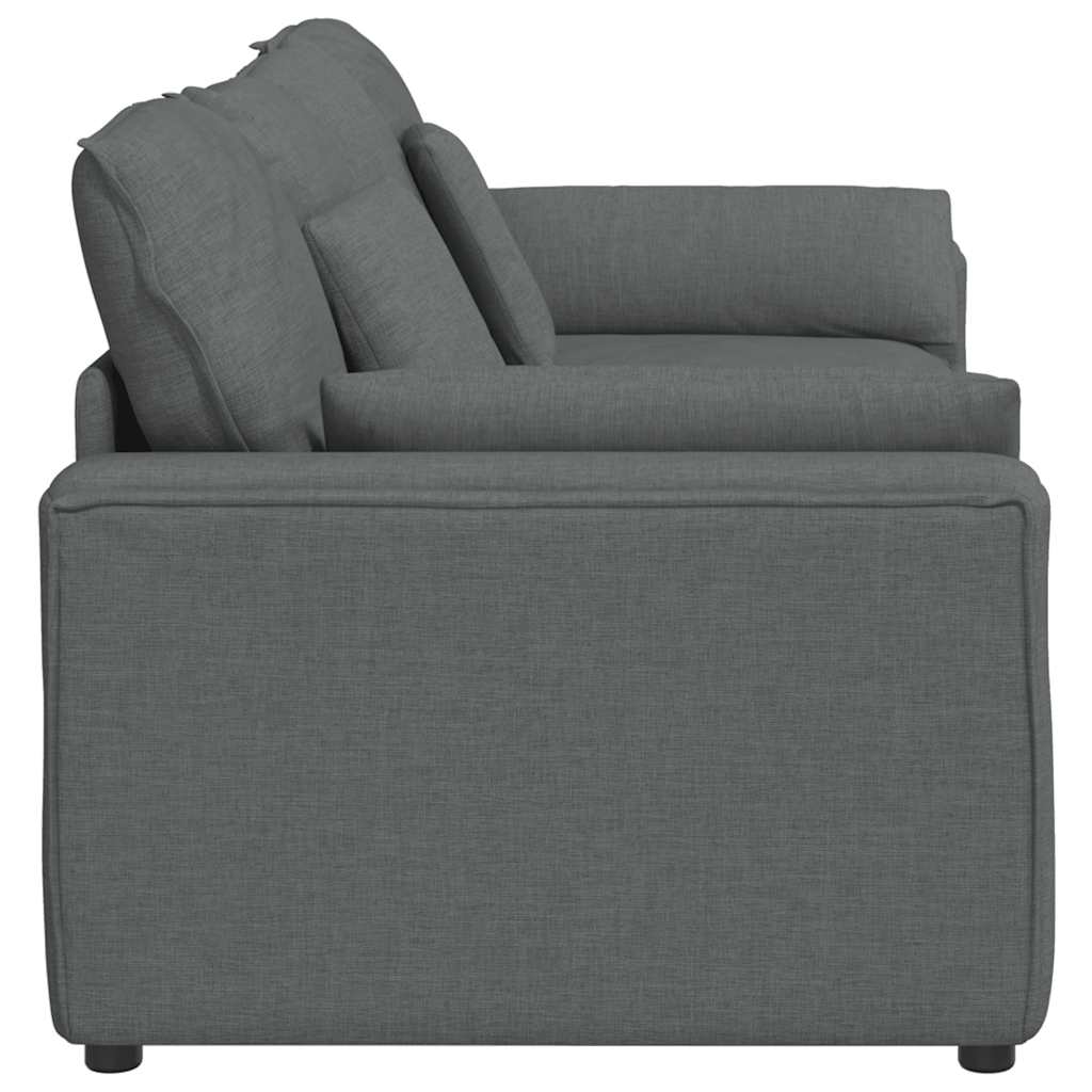 Canapé modulable avec coussins gris foncé - XIOS