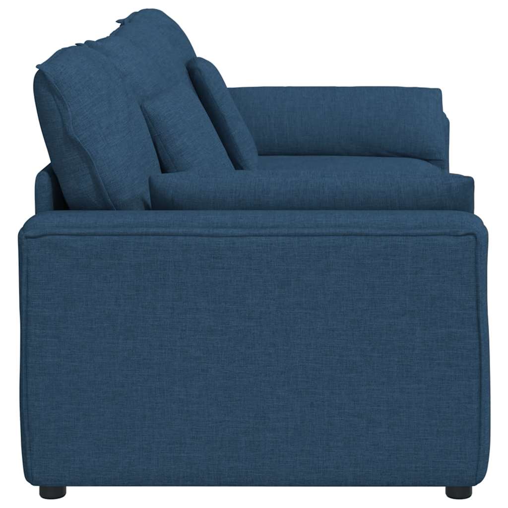 Canapé modulable avec coussins bleus - XIOS