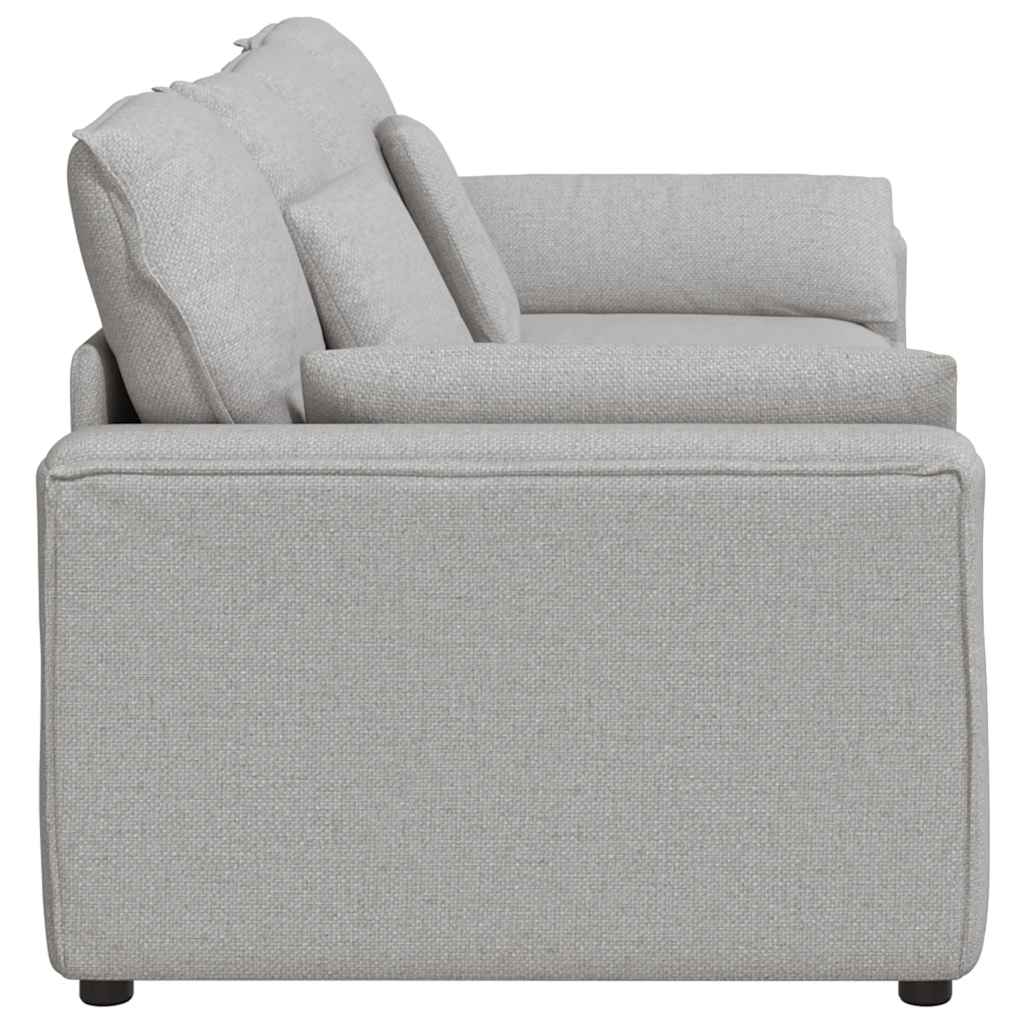 Canapé modulable avec coussins gris nuage - XIOS