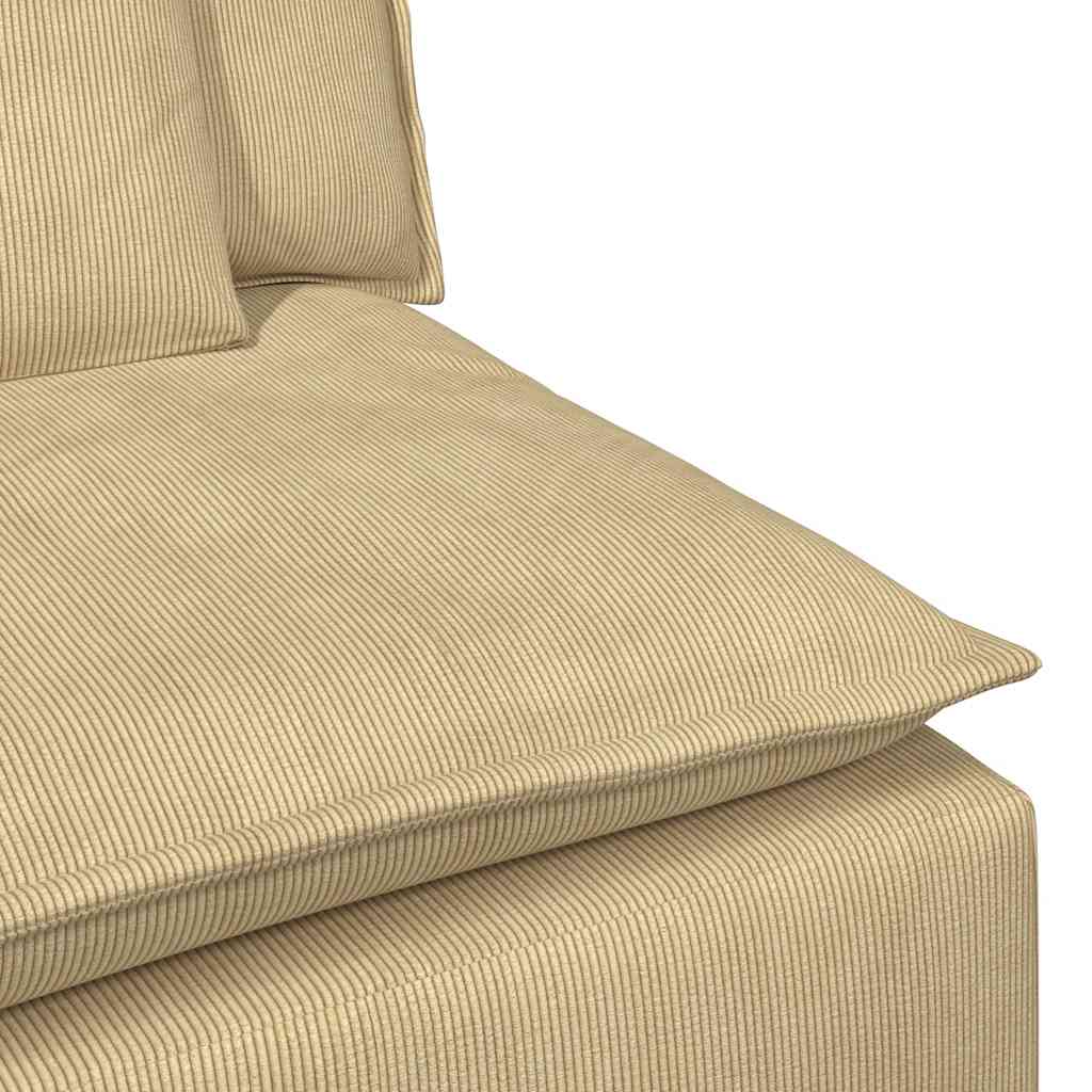 Canapé modulable avec coussins gris-vert - XIOS