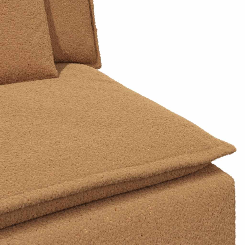 Canapé modulable avec coussins beige - XIOS