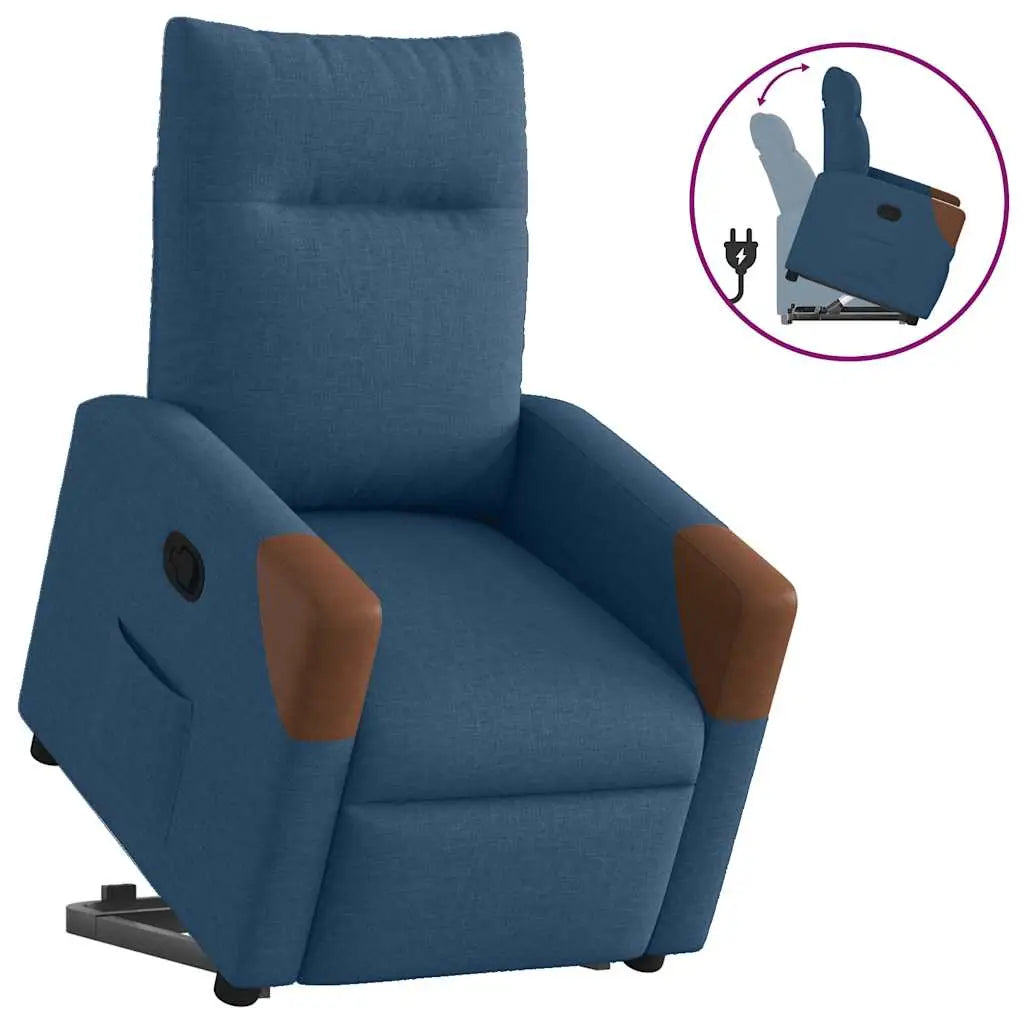 Fauteuil inclinable Bleu Tissu - XIOS