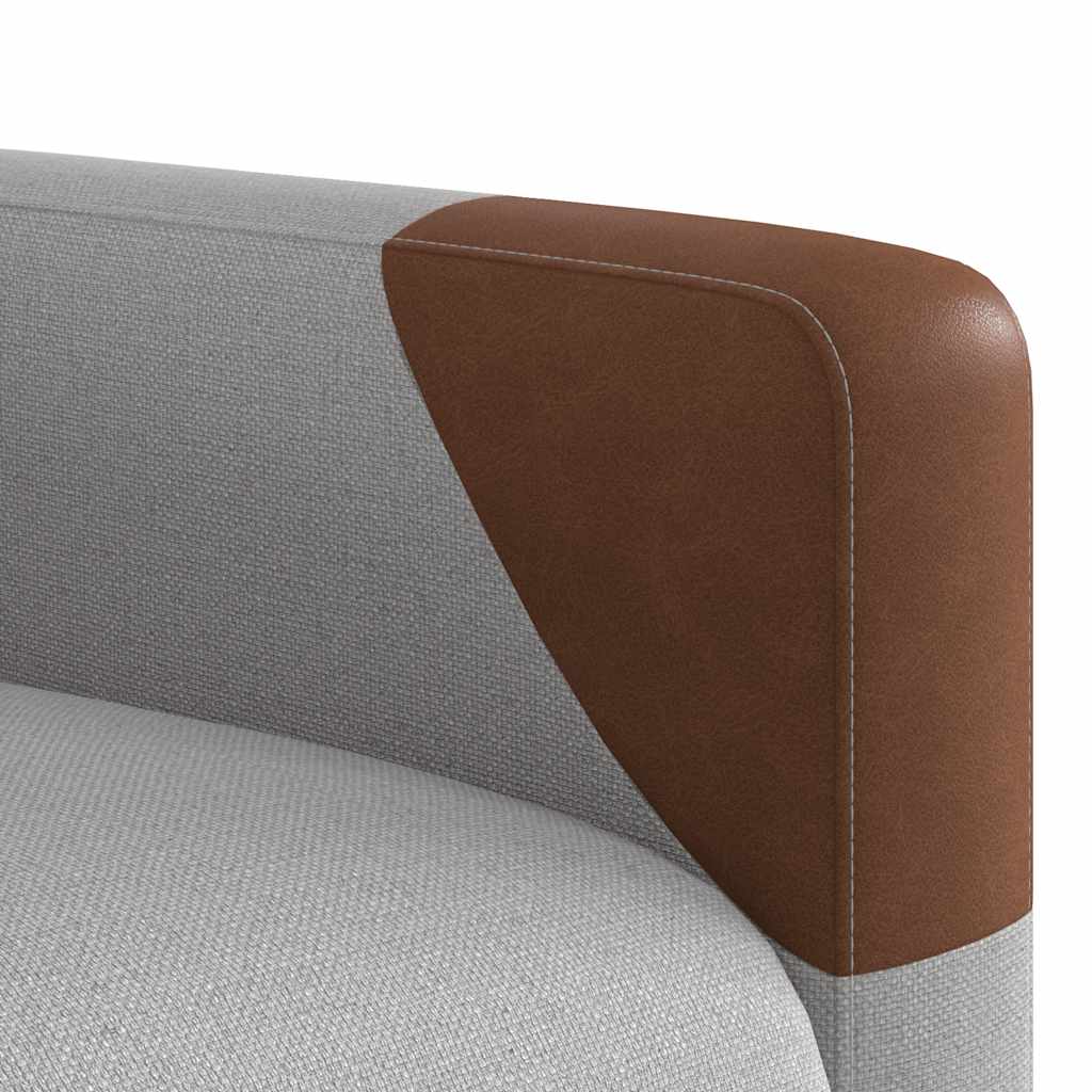 Fauteuil de massage inclinable gris nuage tissu - XIOS