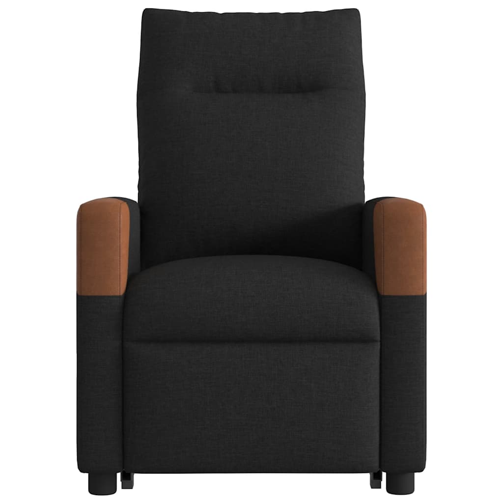 Fauteuil de massage inclinable Noir Tissu - XIOS