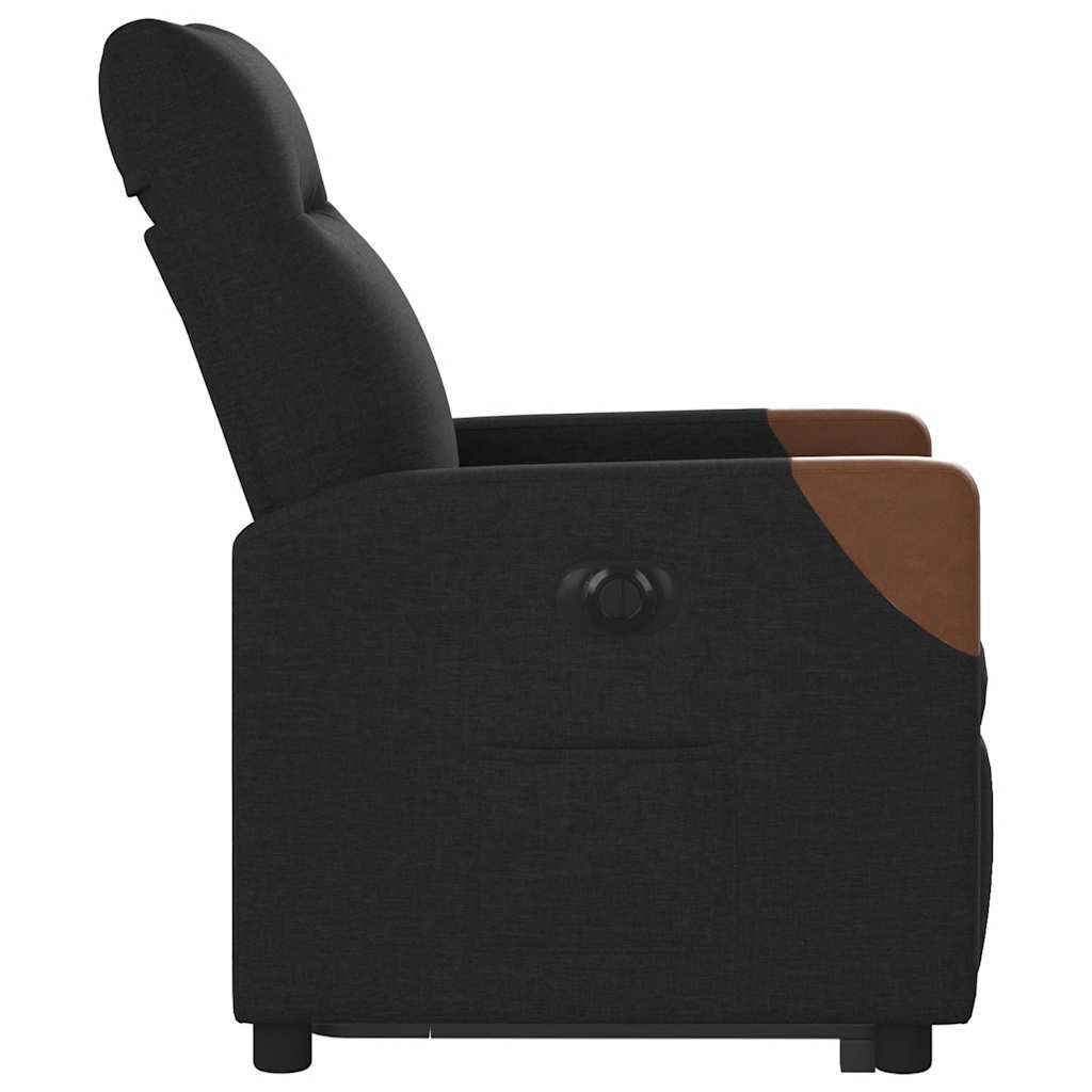 Fauteuil inclinable électrique noir tissu - XIOS