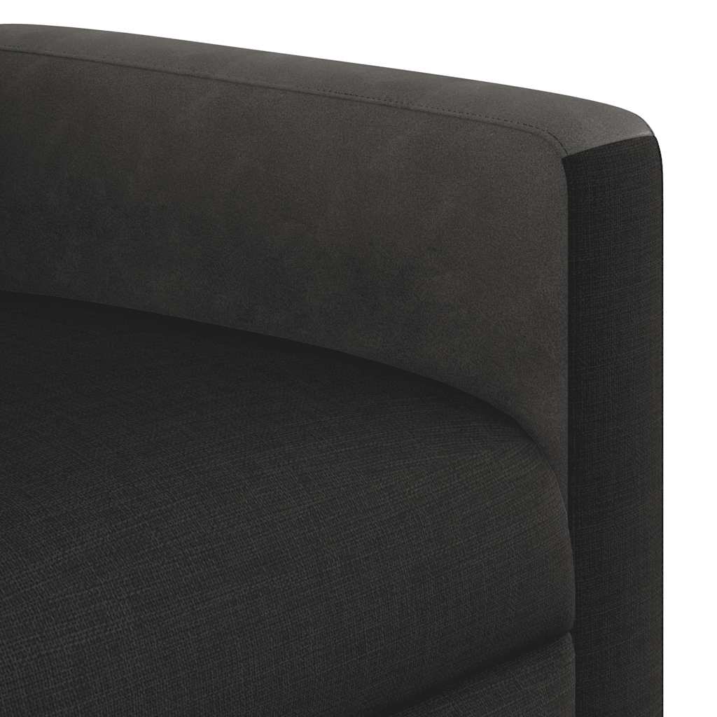 Fauteuil inclinable électrique Noir Tissu - XIOS