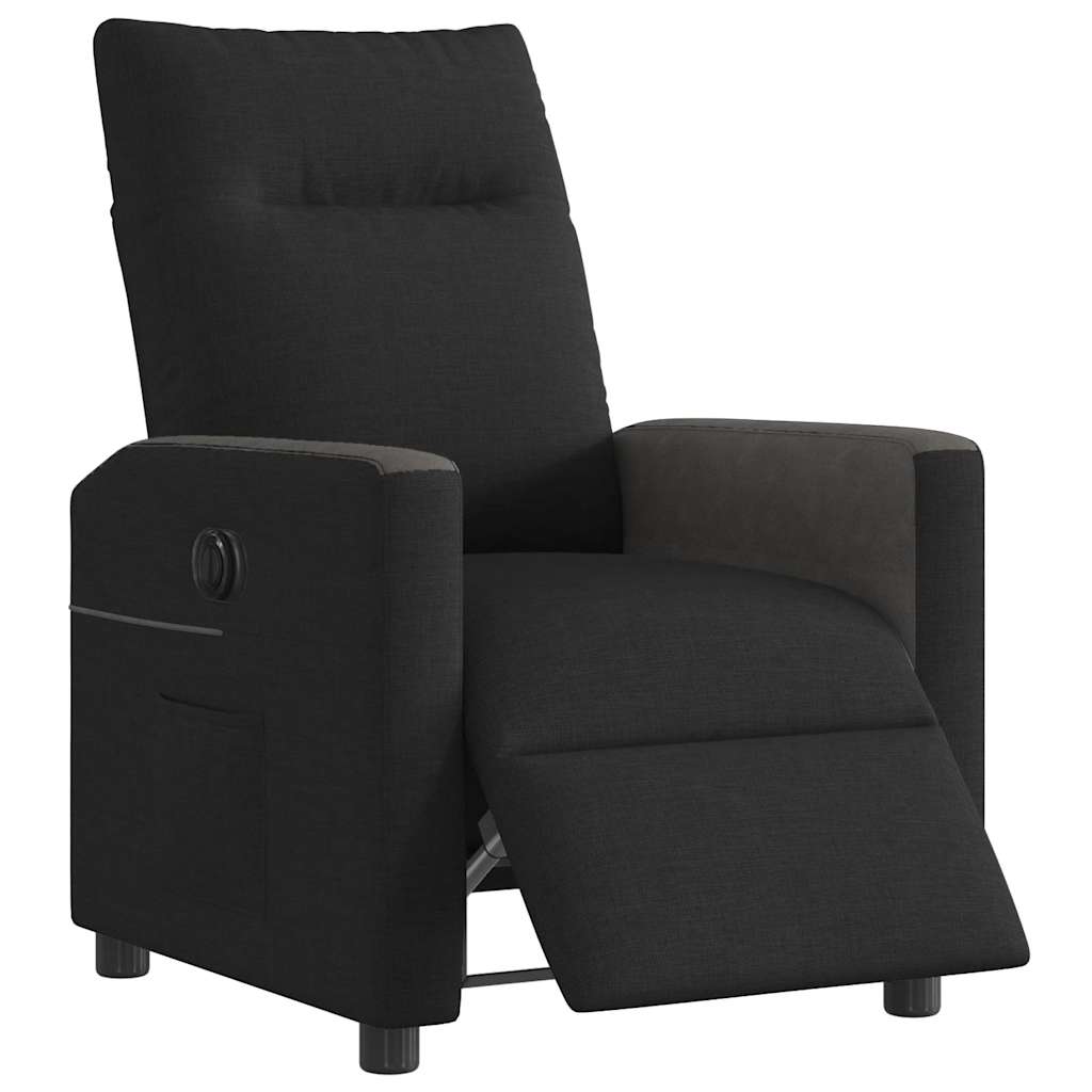 Fauteuil inclinable électrique Noir Tissu - XIOS