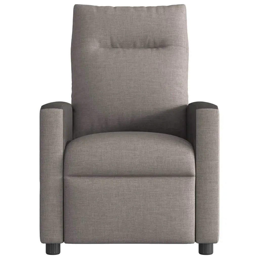 Fauteuil de massage inclinable électrique Taupe Tissu - XIOS