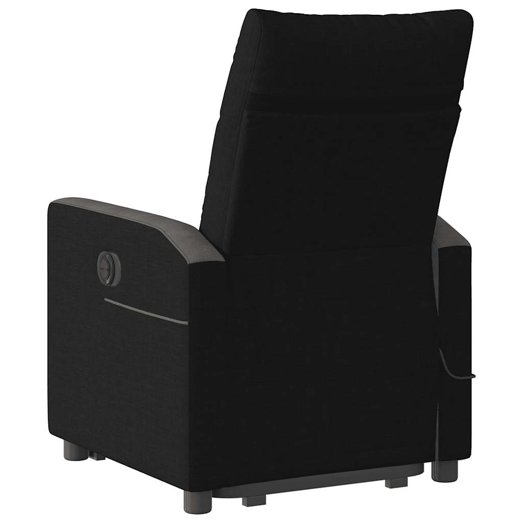 Fauteuil de massage inclinable Noir Tissu - XIOS