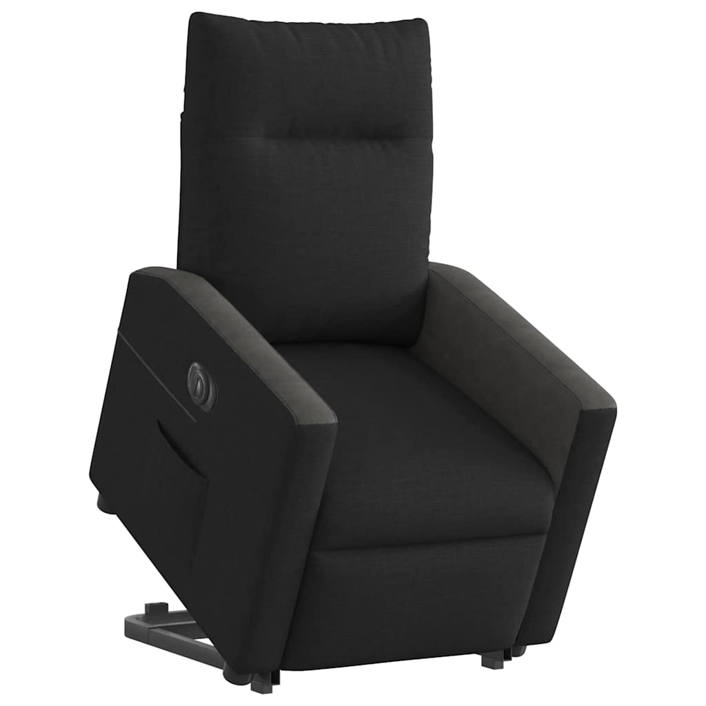 Fauteuil inclinable électrique noir tissu - XIOS