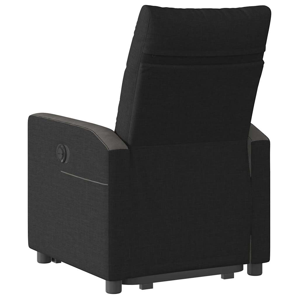 Fauteuil inclinable électrique noir tissu - XIOS
