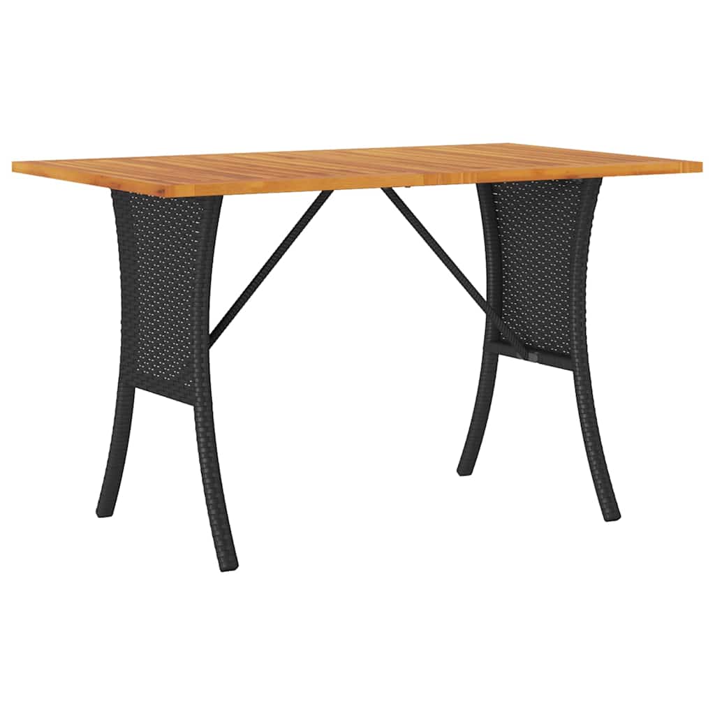 Ensemble de canapé de jardin 6 pcs avec coussins noir résine tressée