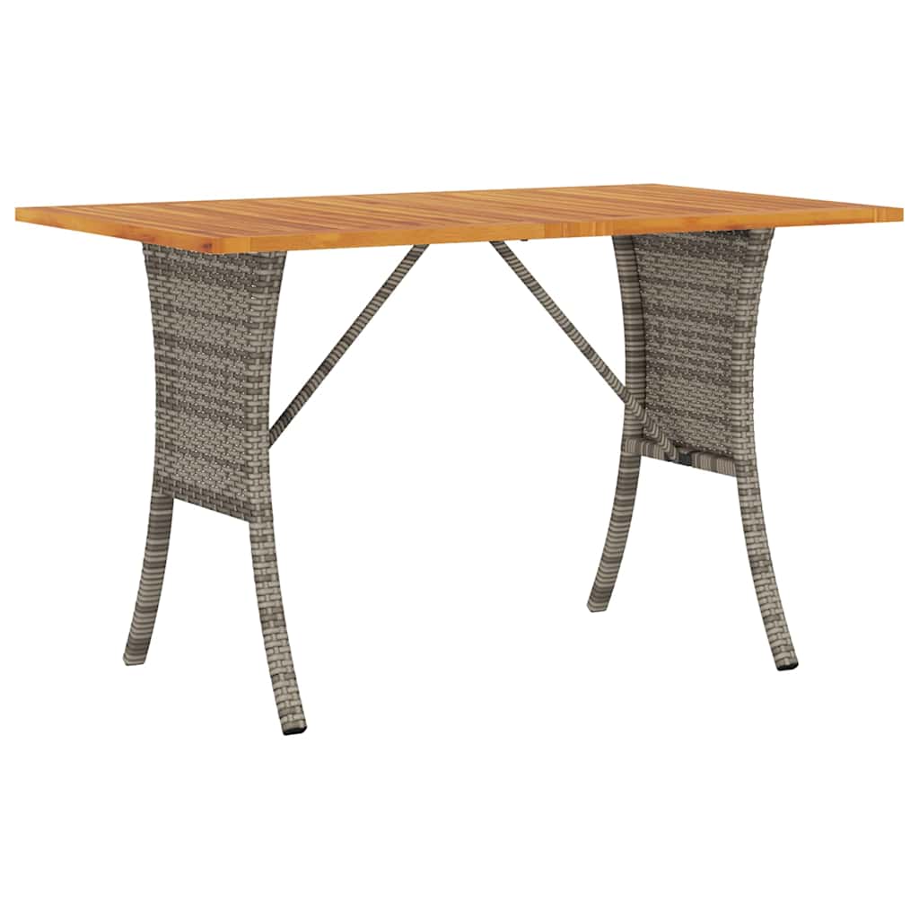 Ensemble de canapé de jardin 6 pcs avec coussins gris résine tressée