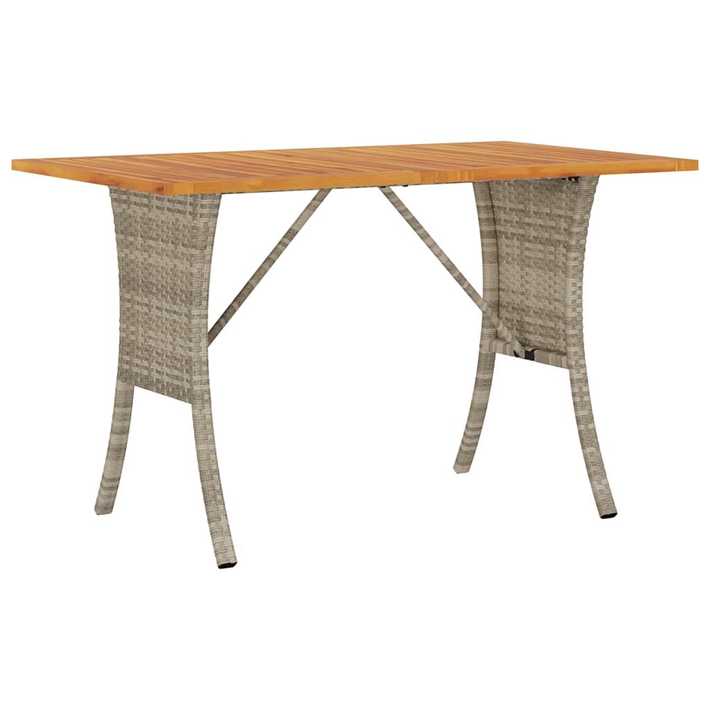 Ensemble de canapé de jardin 6 pcs avec coussins gris résine tressée clair