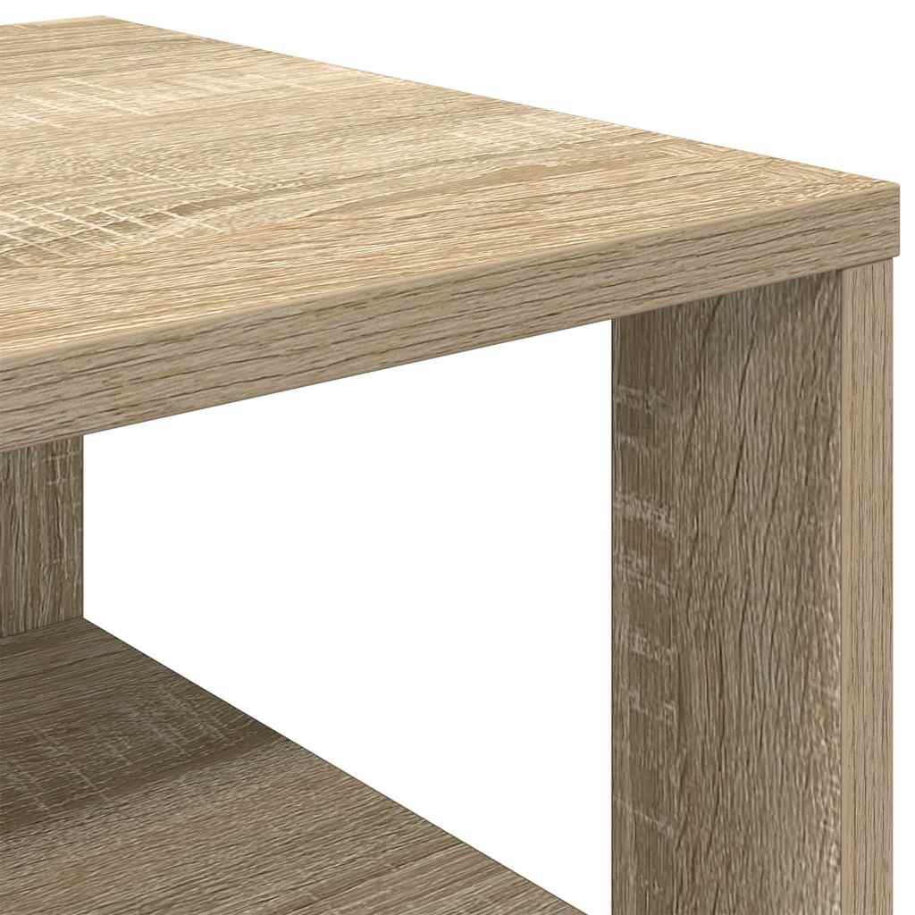 Étagère à chaussures chêne sonoma 61x32x105cm bois d'ingénierie - XIOS