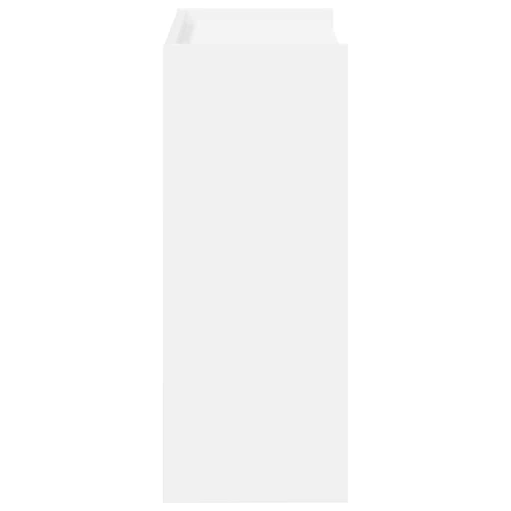 Étagère à chaussures blanc 60x25x62 cm bois d'ingénierie - XIOS