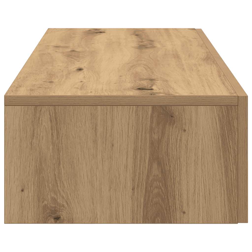 Étagère murale avec tiroirs chêne artisanal bois d'ingénierie - XIOS