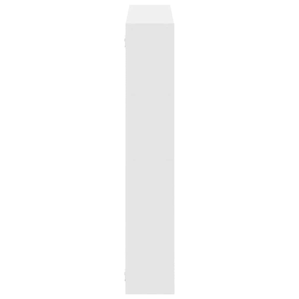 Étagère cube murale 12 compartiments blanc bois d'ingénierie - XIOS