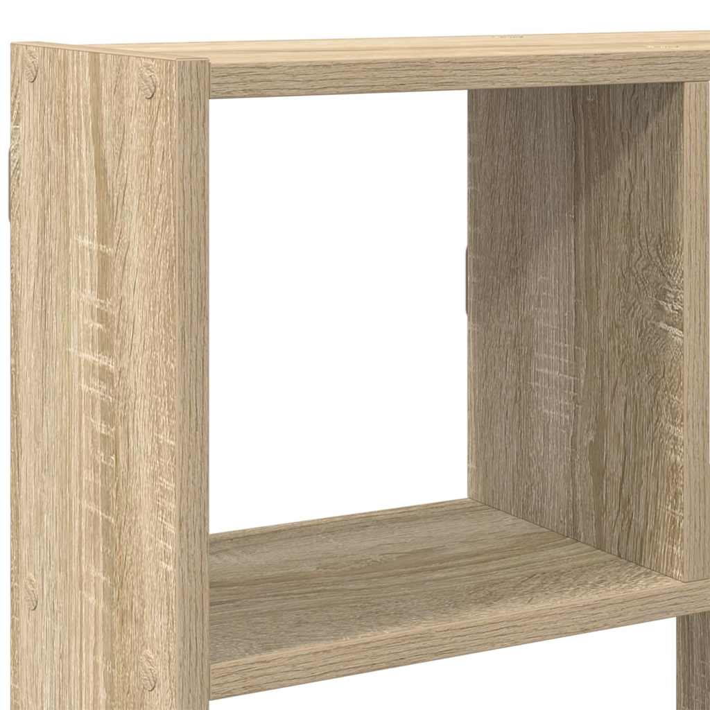 Étagère cube murale 12 compartiments chêne sonoma - XIOS