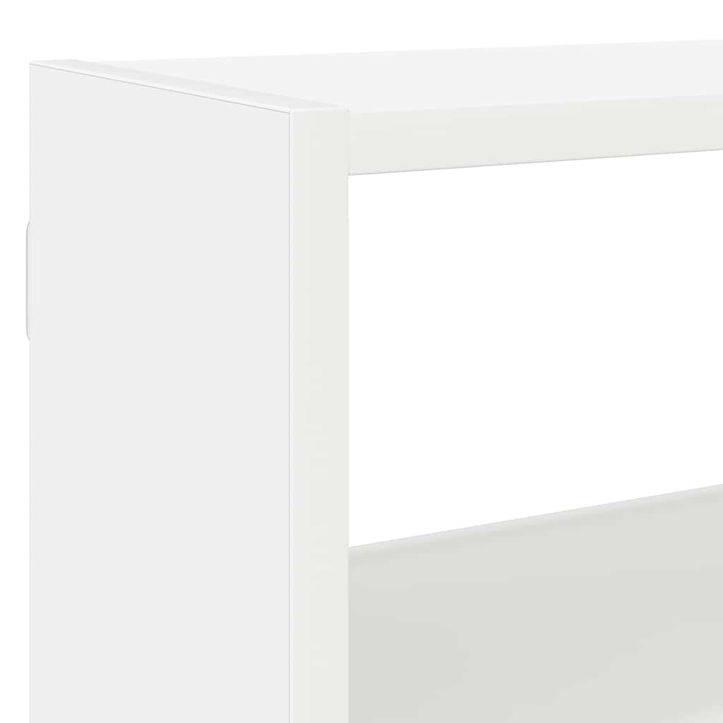 Étagère cube murale 7 compartiments blanc bois d'ingénierie - XIOS