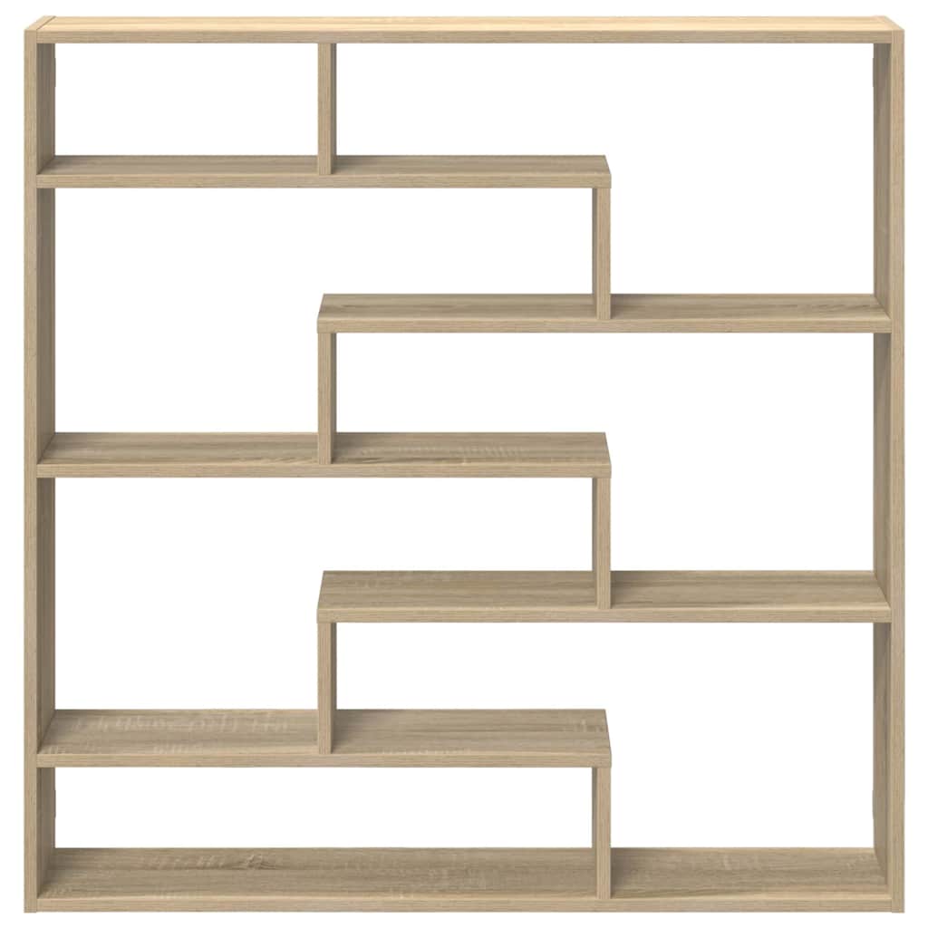 Étagère cube murale 7 compartiments chêne sonoma - XIOS