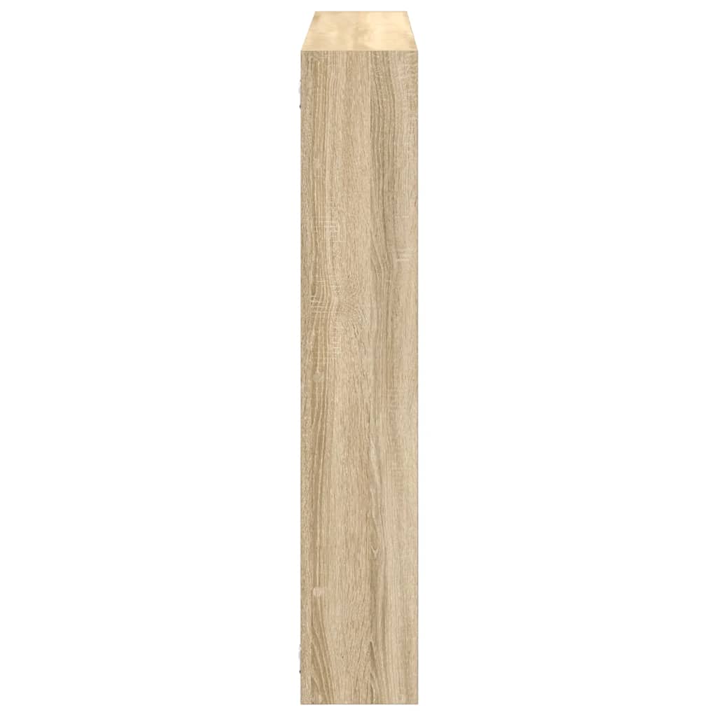 Étagère cube murale 7 compartiments chêne sonoma - XIOS