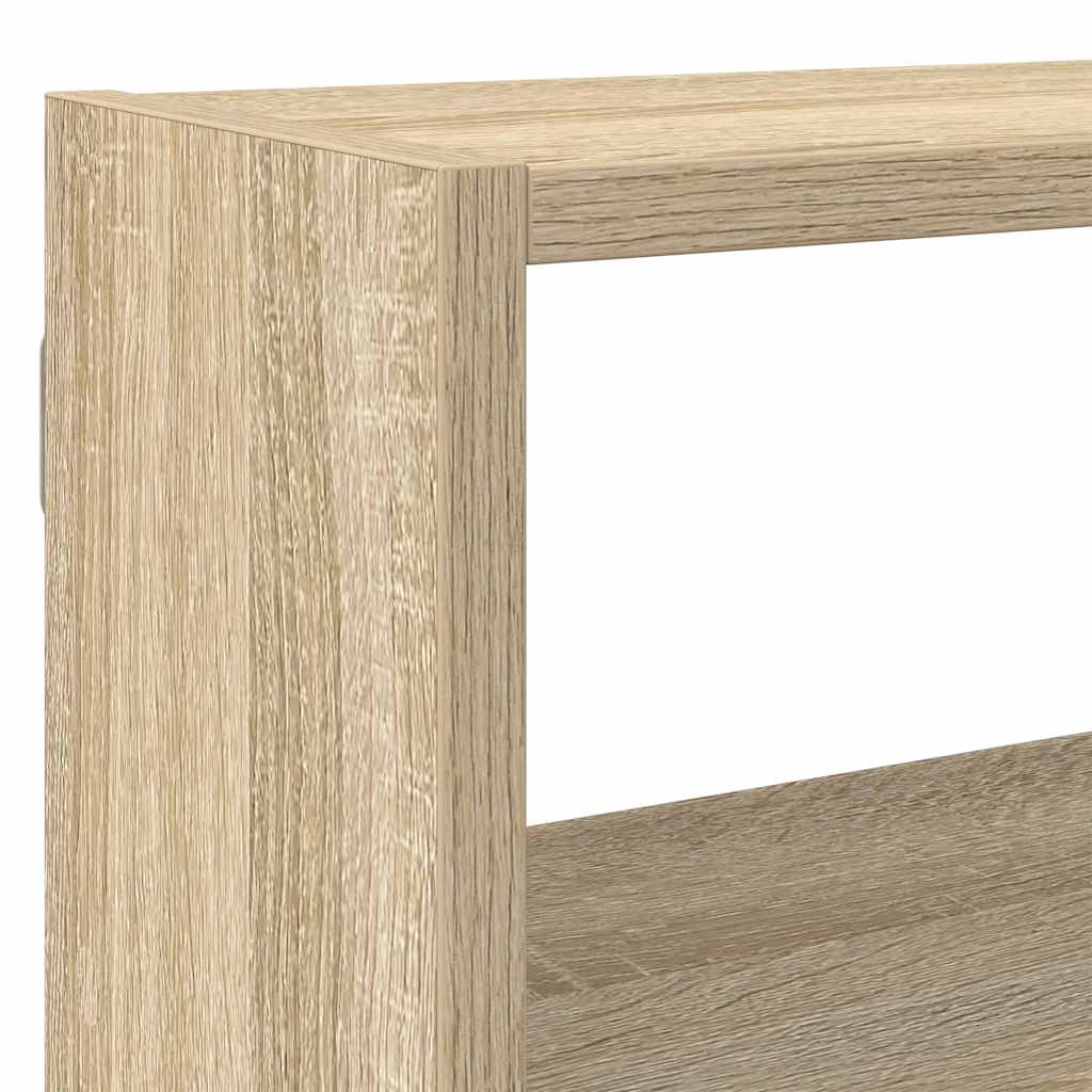 Étagère cube murale 7 compartiments chêne sonoma - XIOS