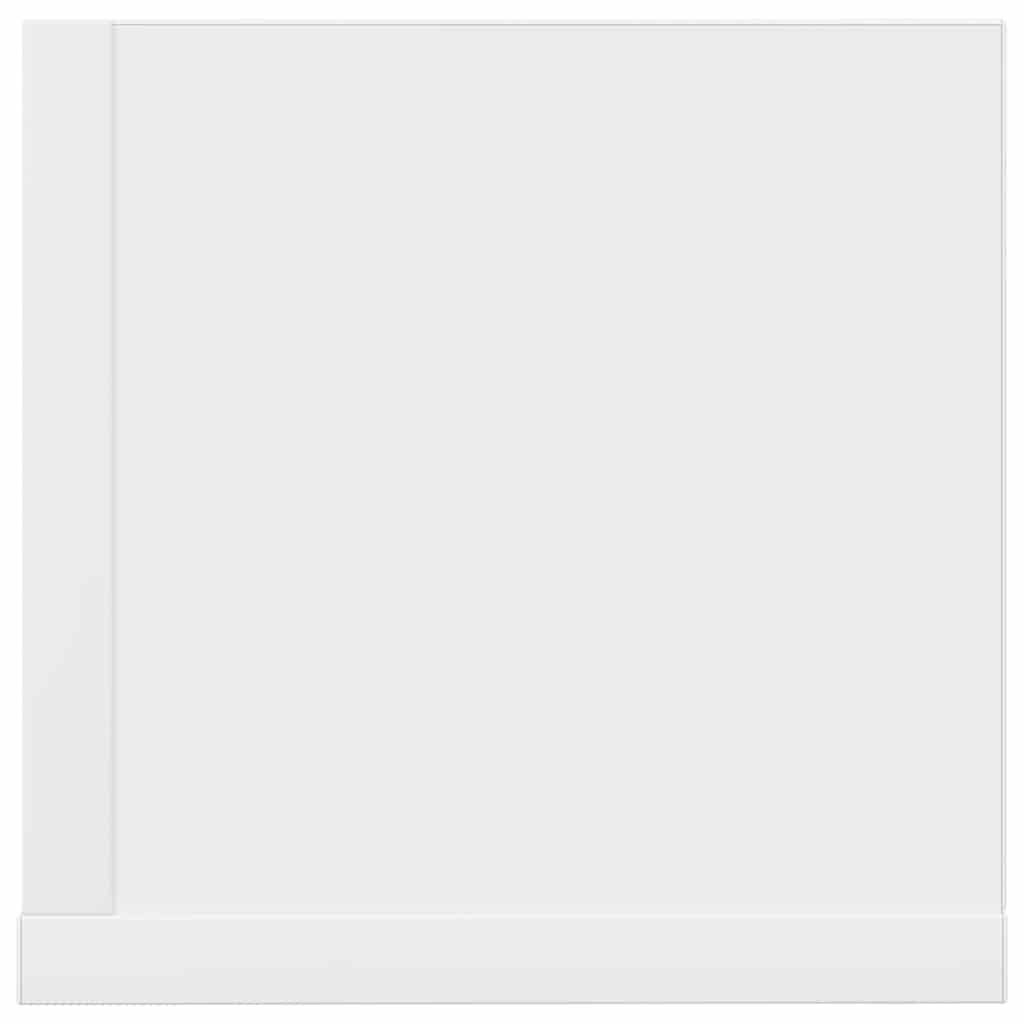 Étagères murales 2 pcs blanc 75x16,5x16,5 cm bois d'ingénierie - XIOS