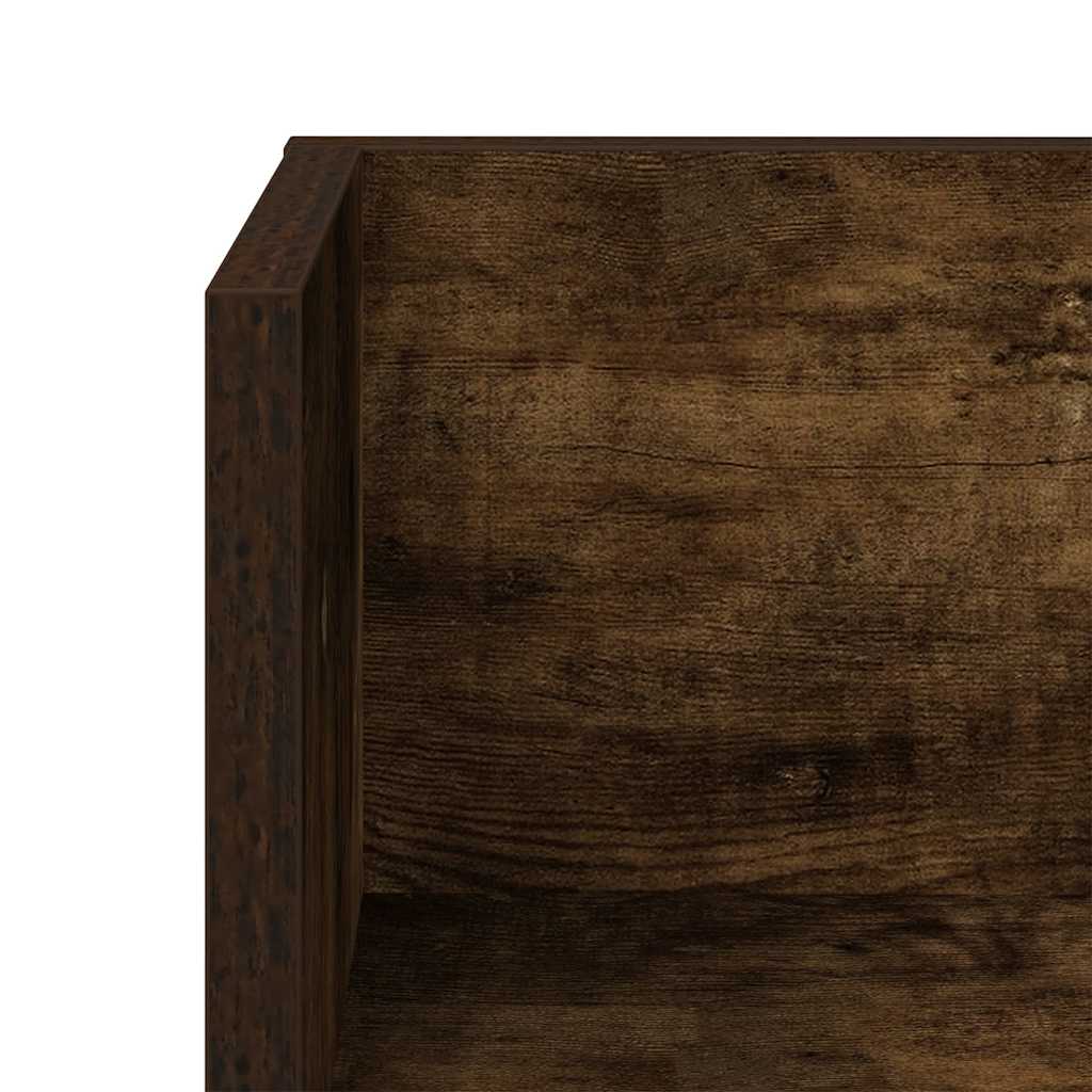 Étagères murales 2 pcs chêne fumé 75x16,5x16,5 cm - XIOS