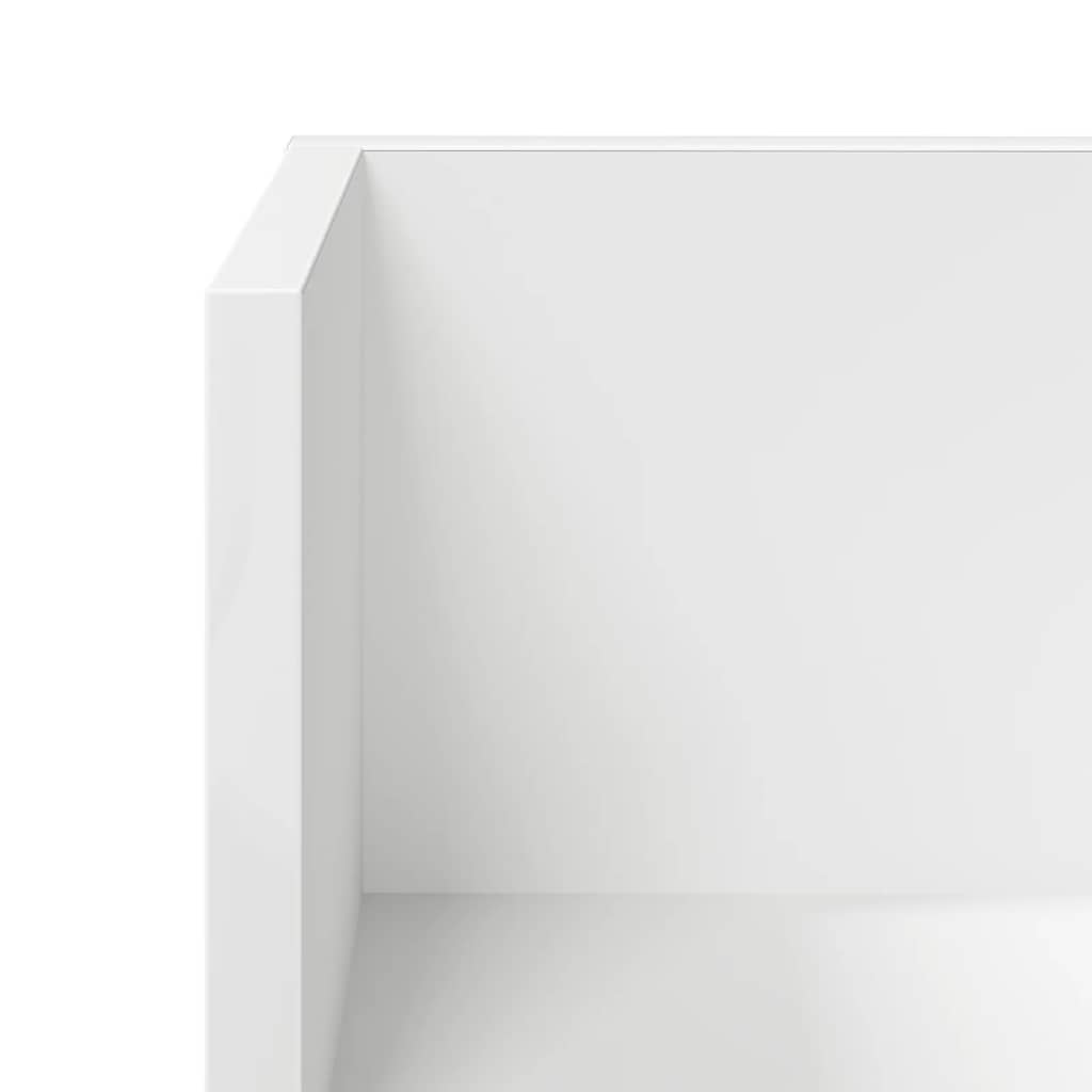 Étagères murales 2 pcs blanc 100x16,5x16,5 cm bois d'ingénierie - XIOS